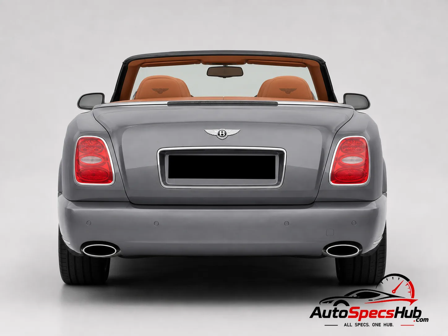 2009 Bentley Azure T rear view