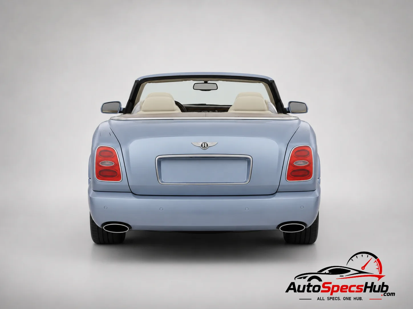 2006 Bentley Azure rear view