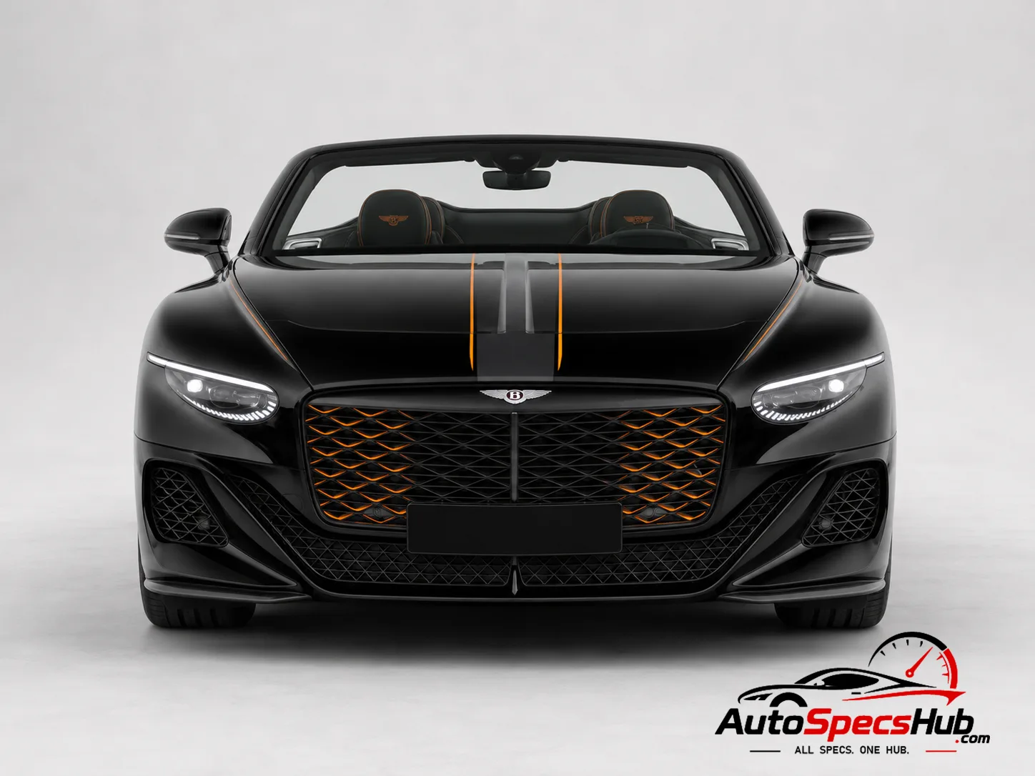 2025 Bentley Mulliner Batur Convertible front view