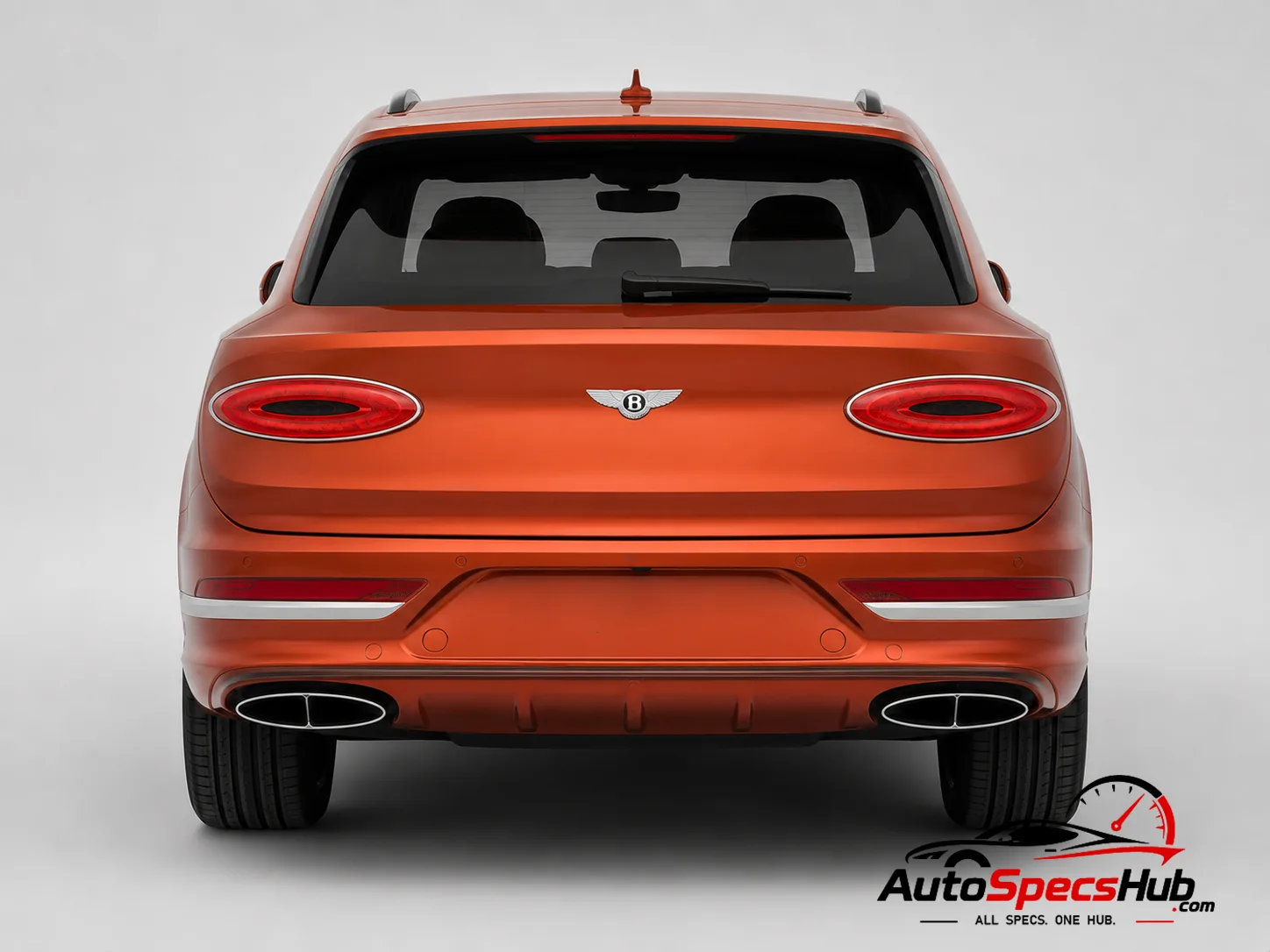 2019 Bentley Bentayga Speed rear view