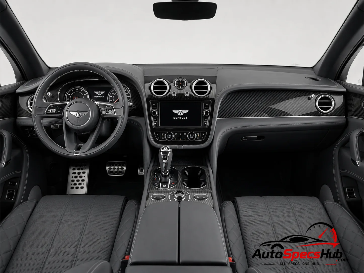 2020 Bentley Bentayga Speed interior dashboard and front cabin