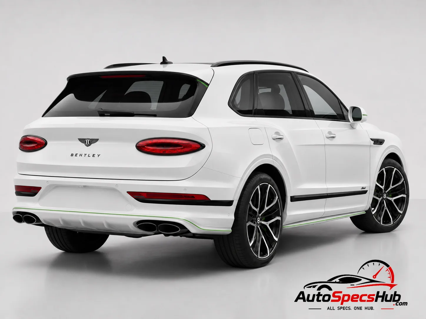 2025 Bentley Bentayga Speed rear three-quarter view