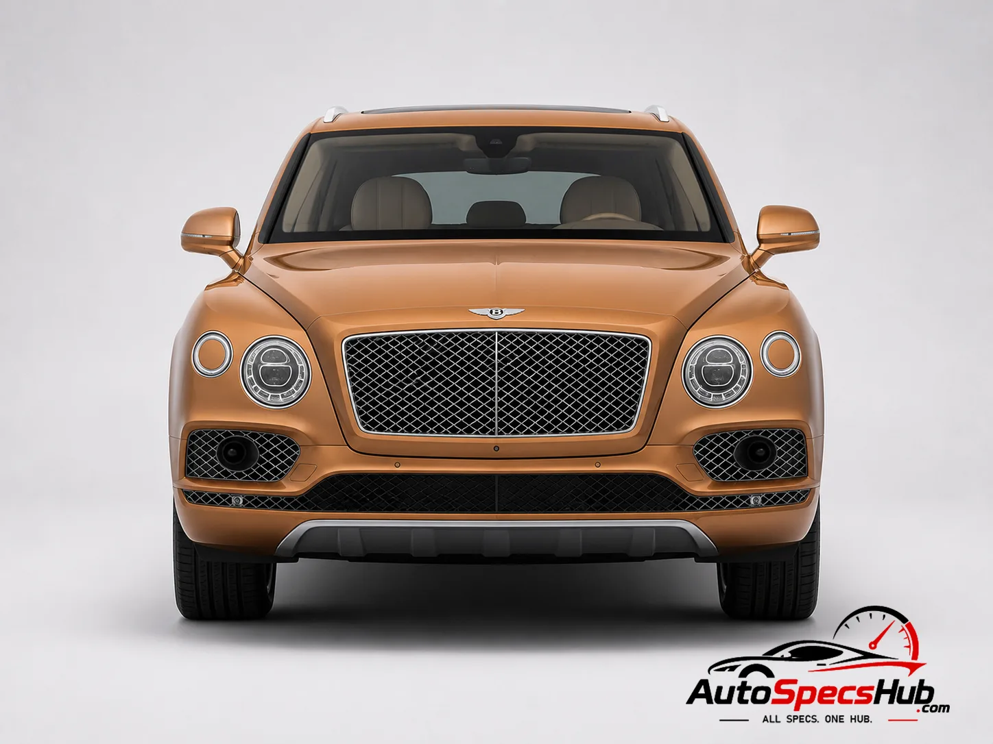 2016 Bentley Bentayga front view