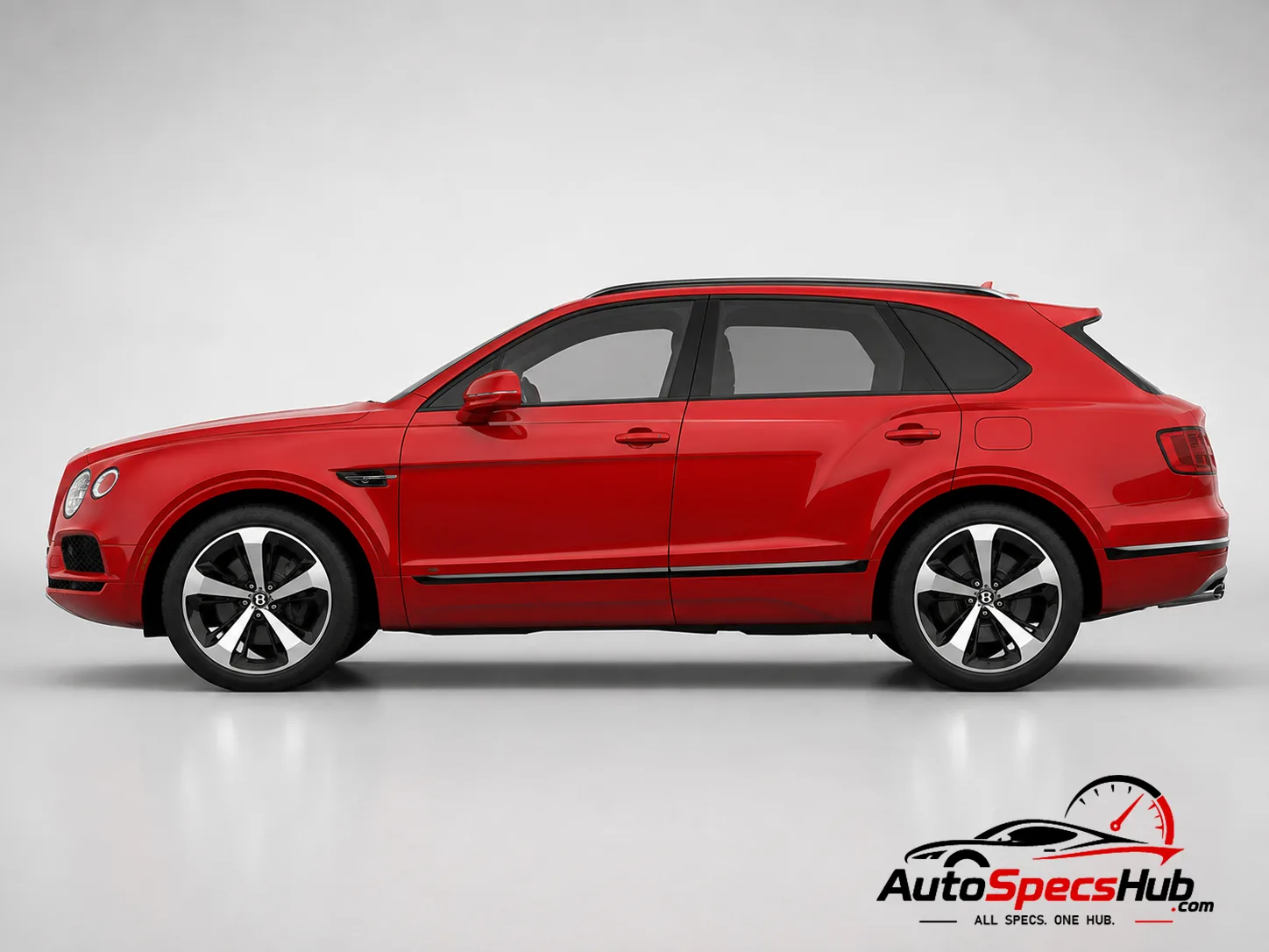 2018 Bentley Bentayga V8 side profile