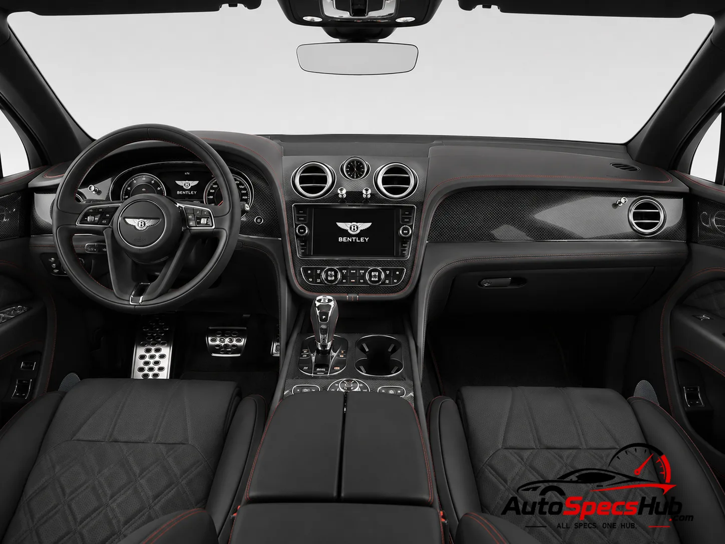 2018 Bentley Bentayga V8 interior dashboard and front cabin