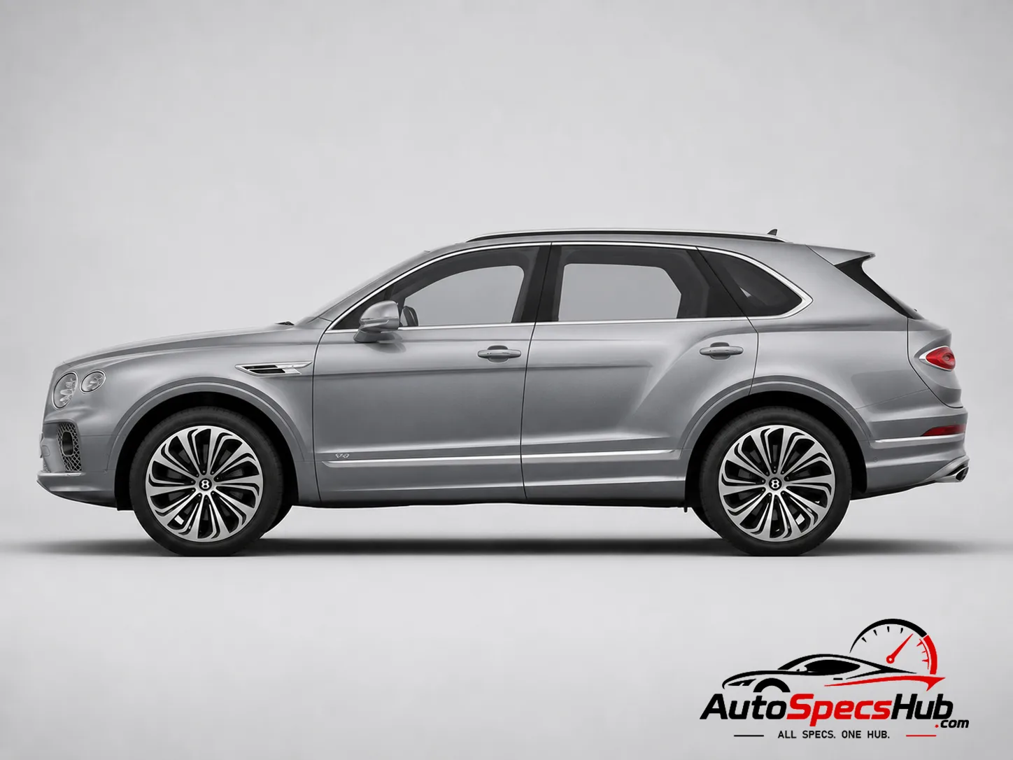 2020 Bentley Bentayga V8 side profile