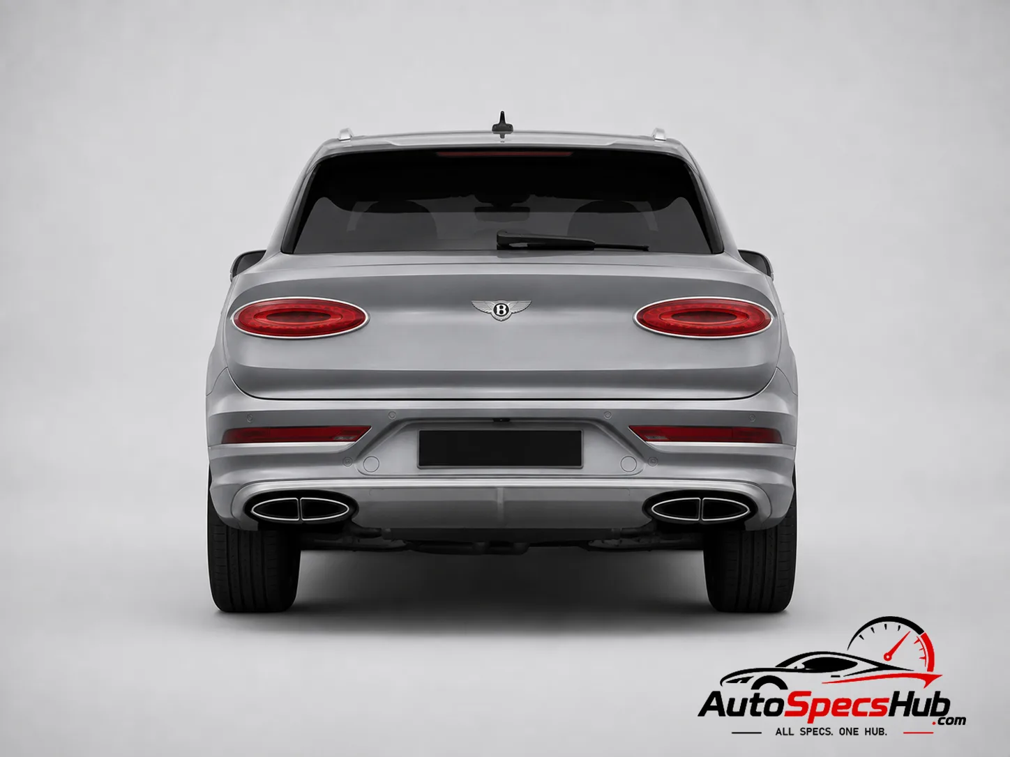 2020 Bentley Bentayga V8 rear view