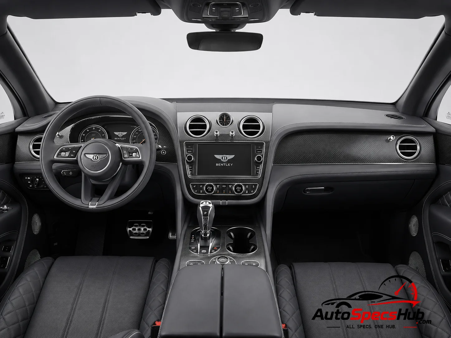 2020 Bentley Bentayga V8 interior dashboard and front cabin