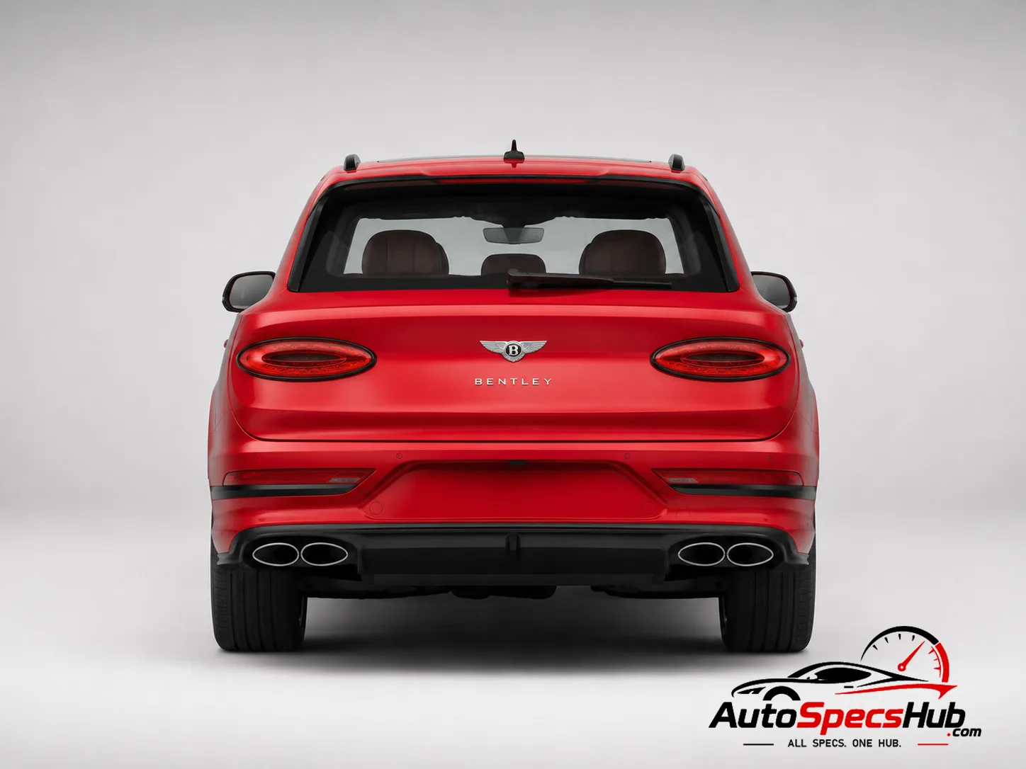2021 Bentley Bentayga S rear view