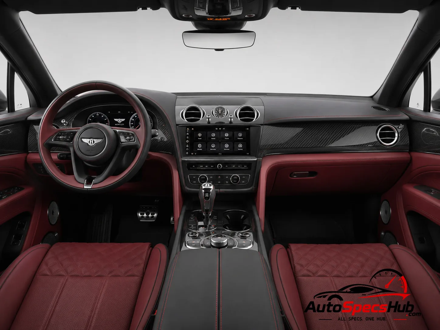 2021 Bentley Bentayga S interior dashboard and front cabin