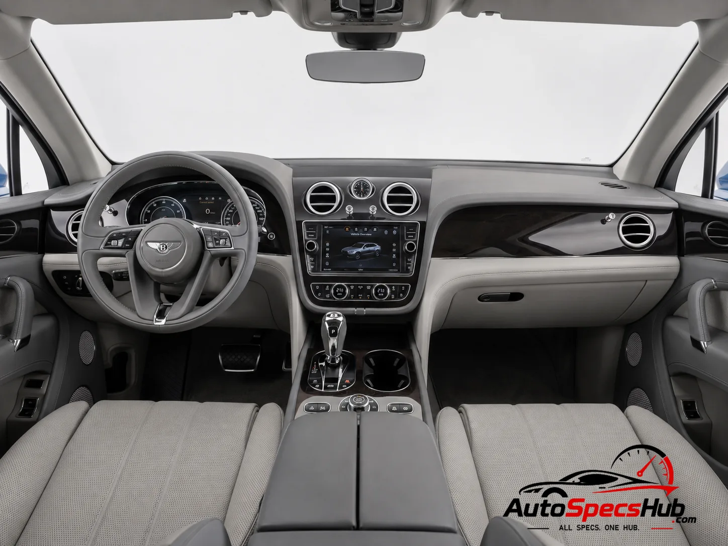 2017 Bentley Bentayga Diesel interior dashboard and front cabin