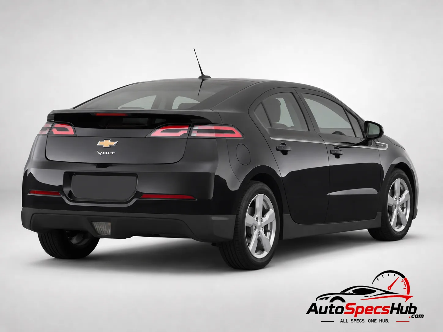 2011 Chevrolet Volt rear three-quarter view