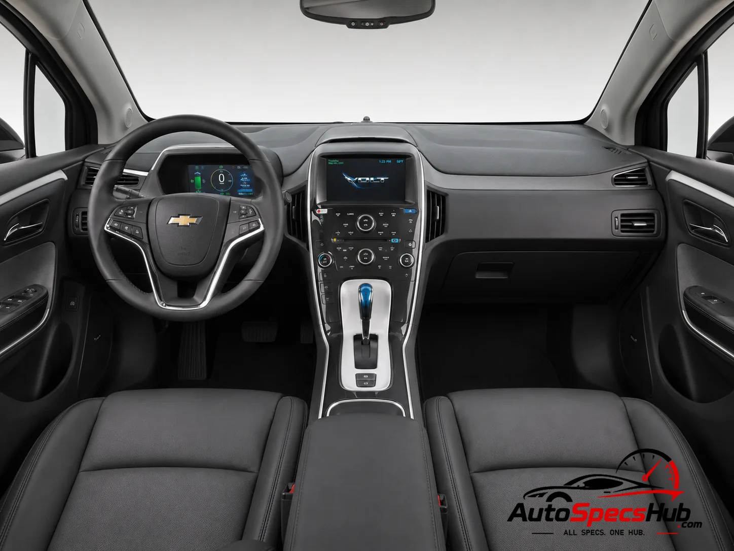 2011 Chevrolet Volt interior dashboard and front cabin