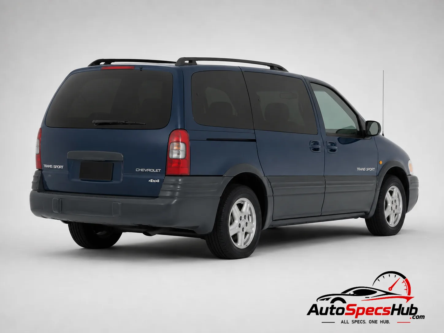 2002 Chevrolet Trans Sport 4x4 rear three-quarter view