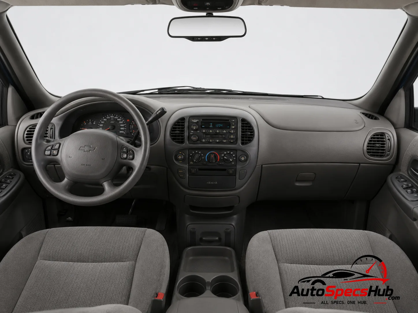 2002 Chevrolet Trans Sport 4x4 interior dashboard and front cabin