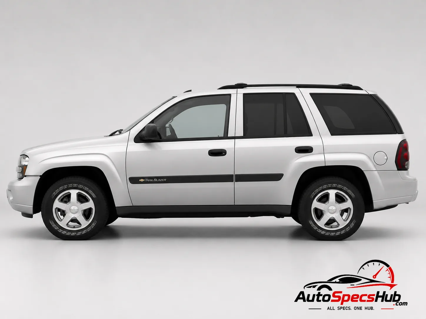 2002 Chevrolet Trail Blazer 4.2 L6 side profile