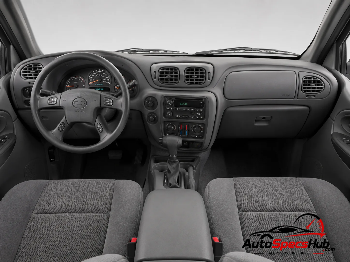 2002 Chevrolet Trail Blazer 4.2 L6 interior dashboard and front cabin