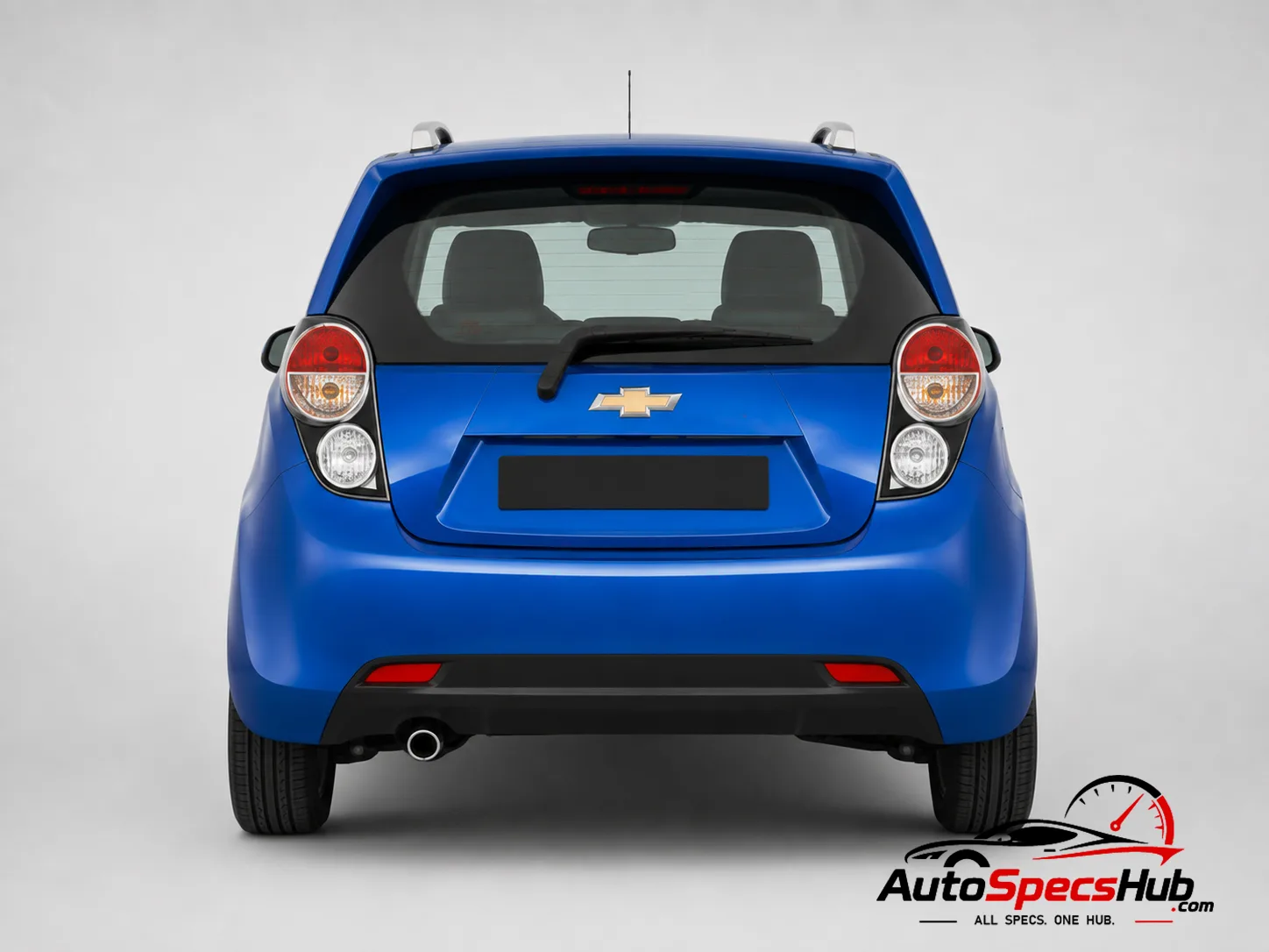2010 Chevrolet Spark 1.0 rear view