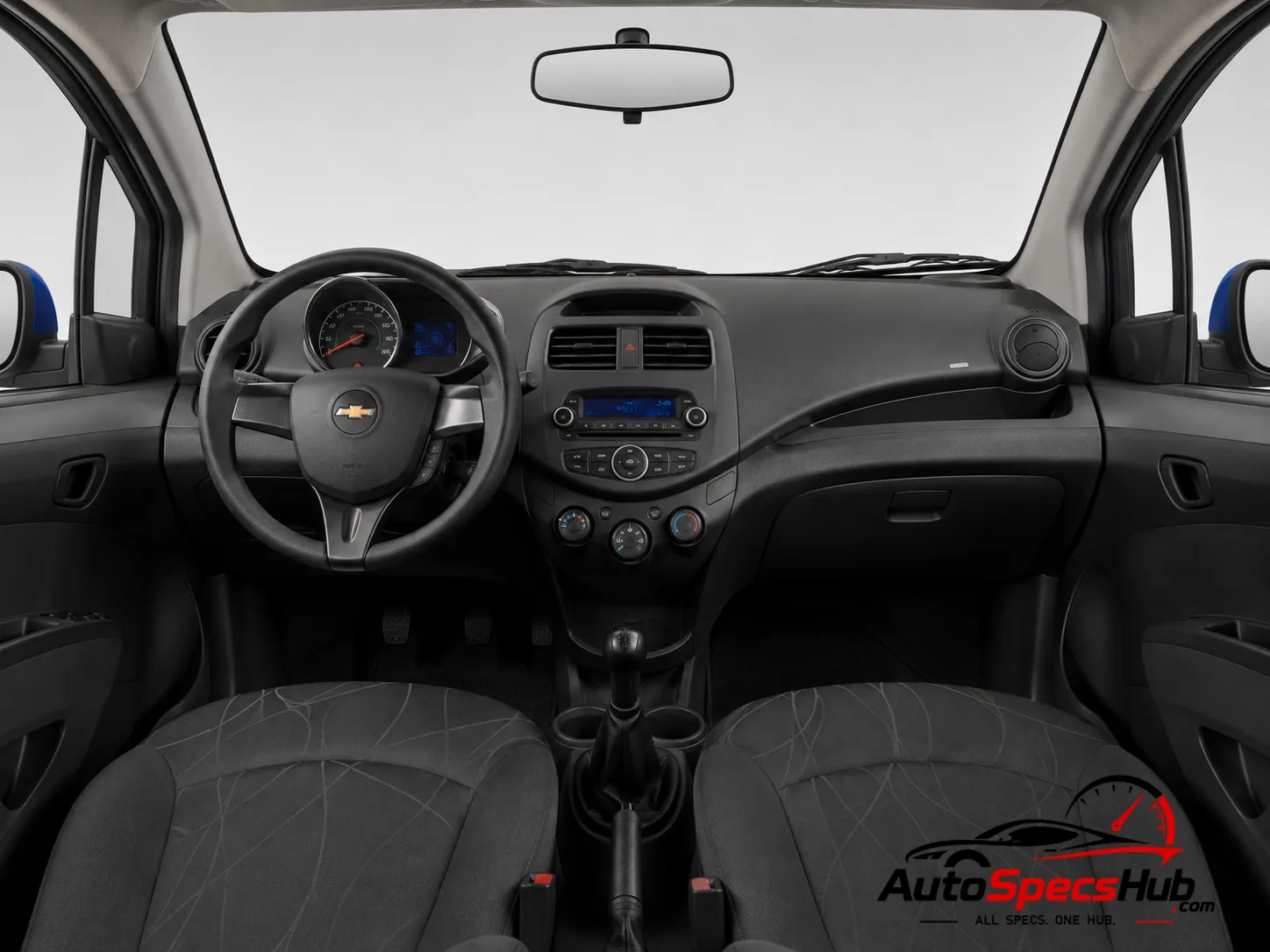 2010 Chevrolet Spark 1.0 interior dashboard and front cabin
