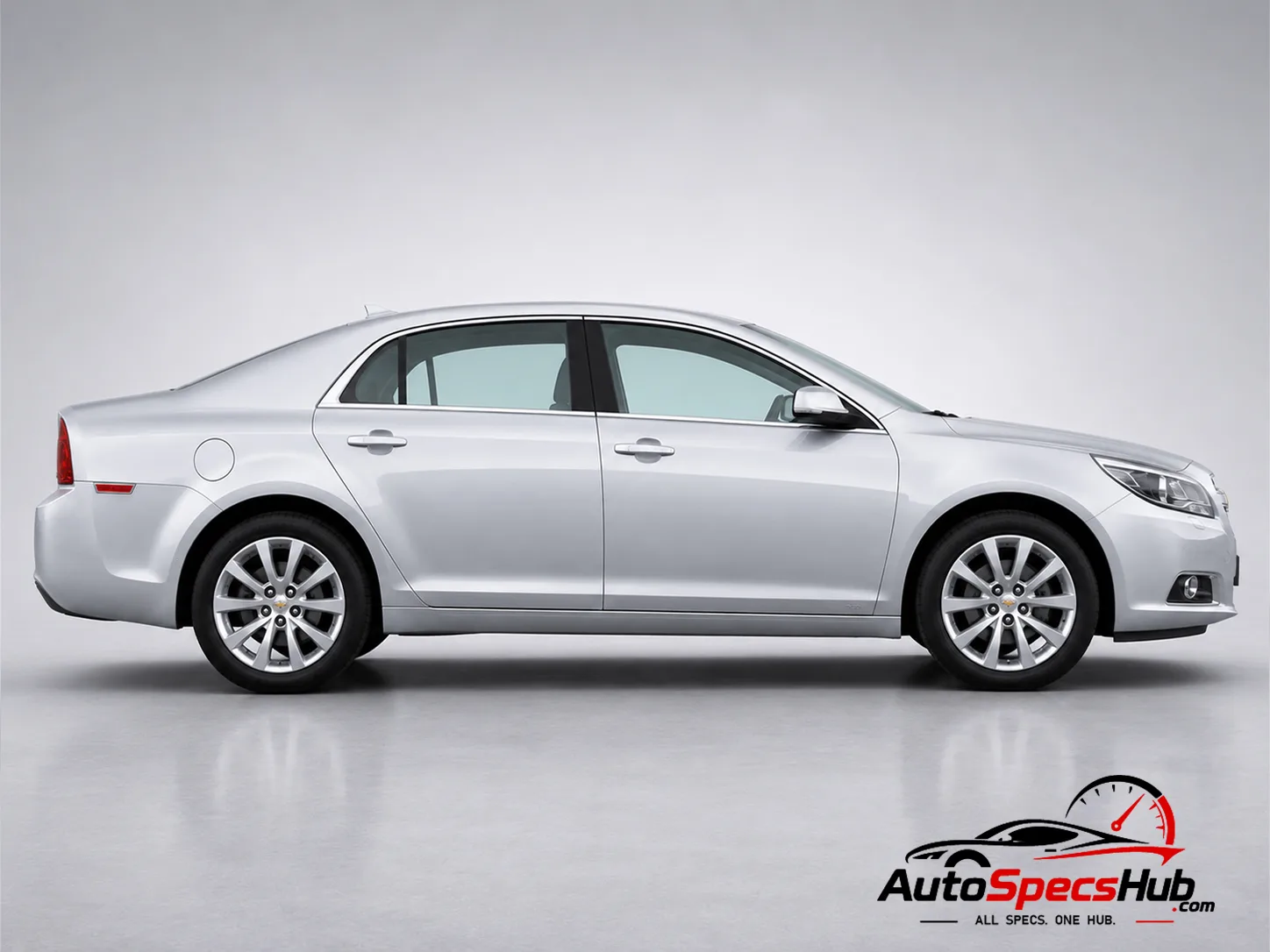 2012 Chevrolet Malibu 2.4 side profile