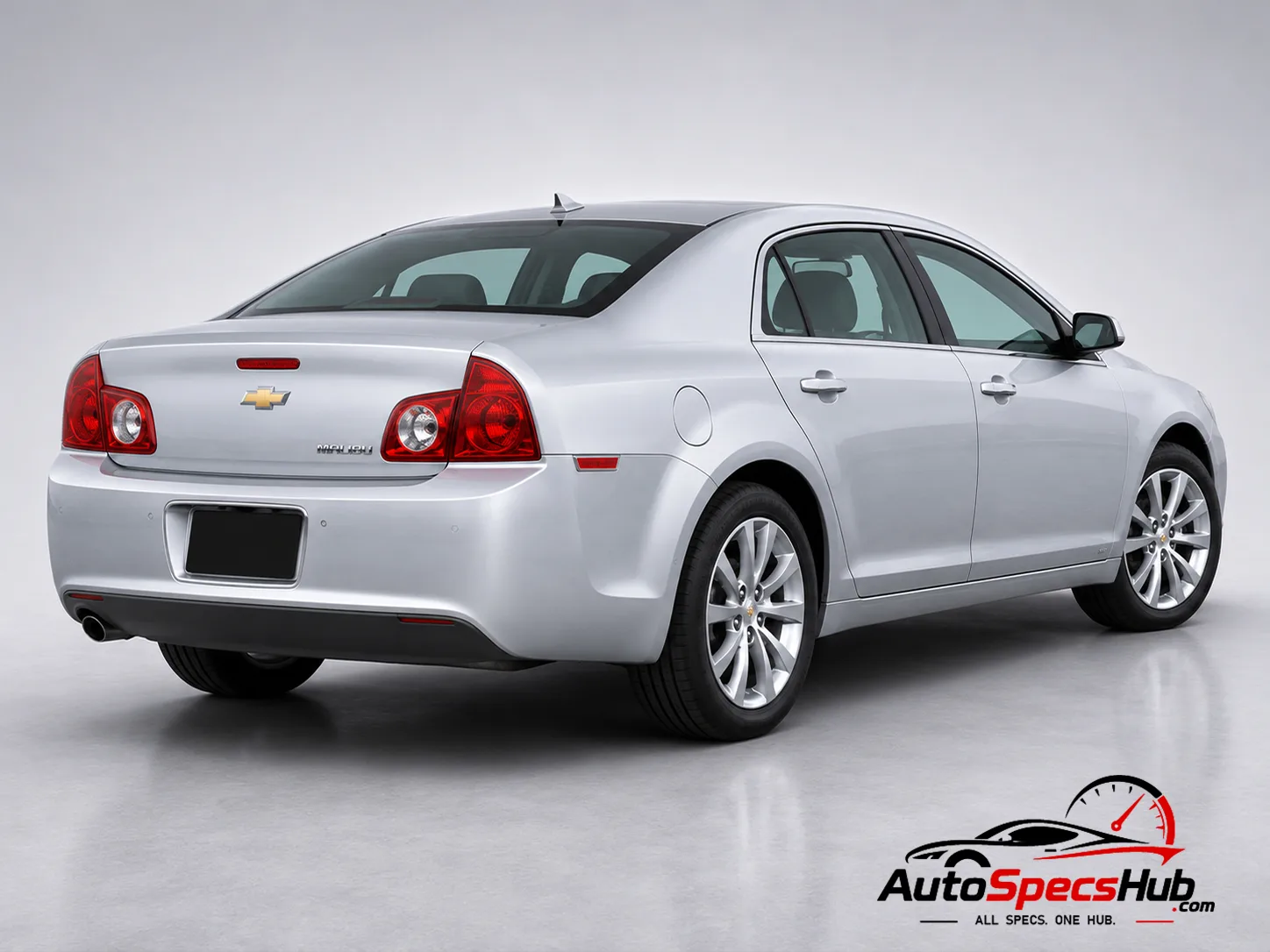 2012 Chevrolet Malibu 2.4 Hybrid rear three-quarter view