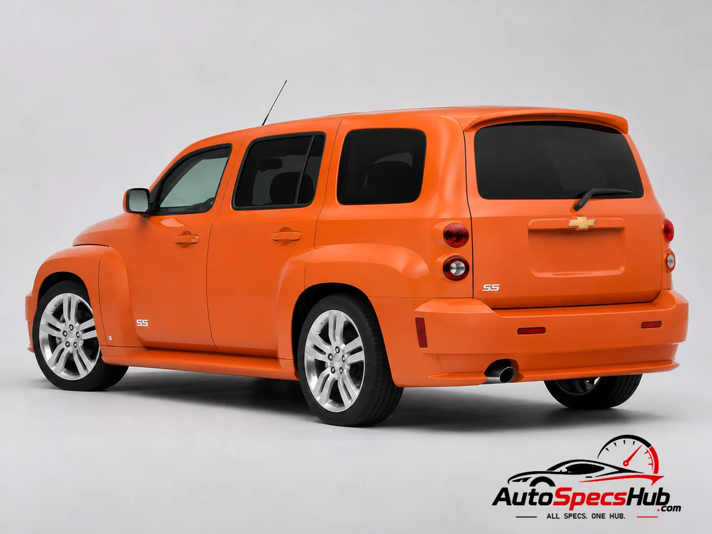 2008 Chevrolet HHR SS rear three-quarter view