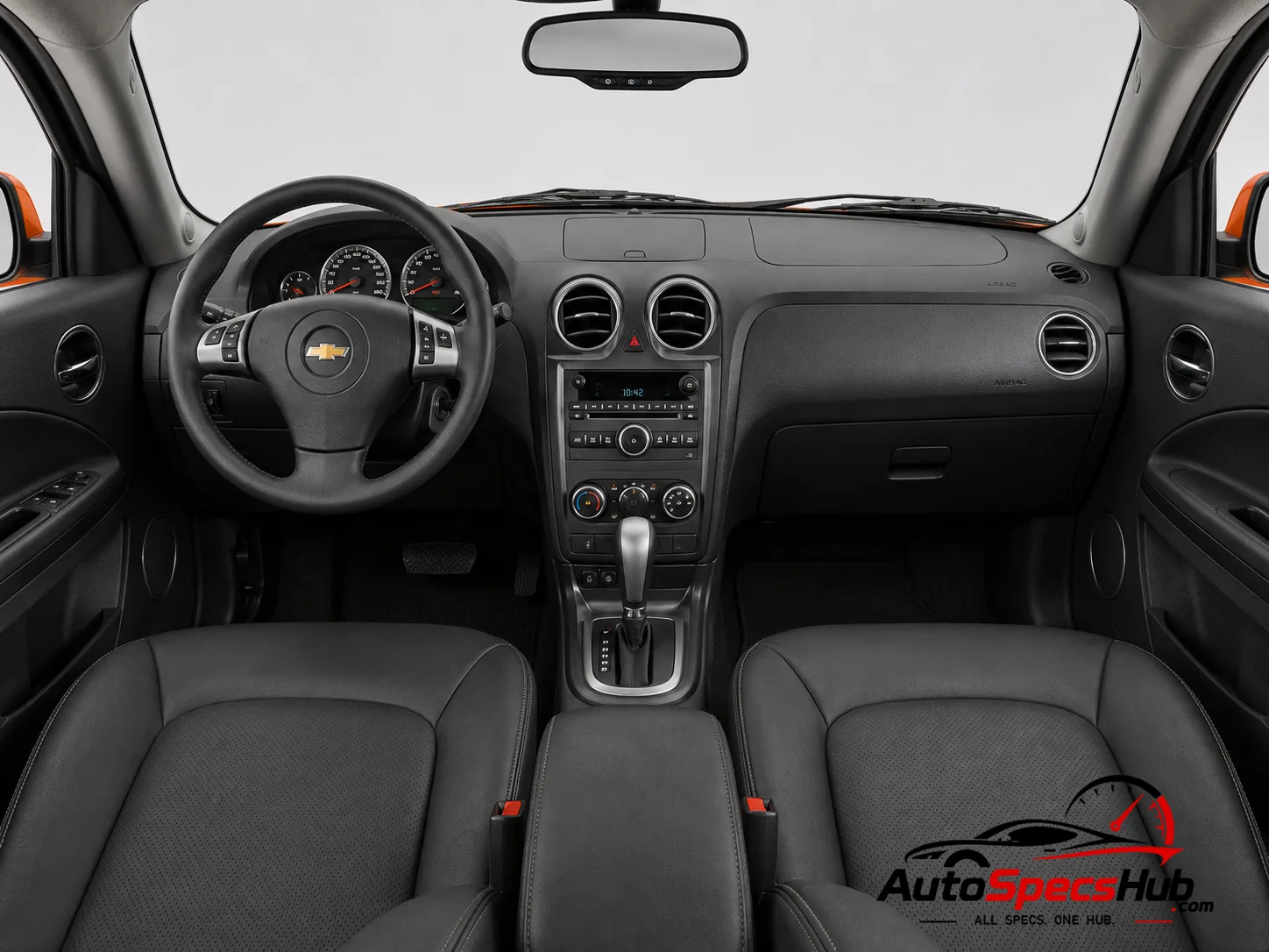 2008 Chevrolet HHR SS interior dashboard and front cabin