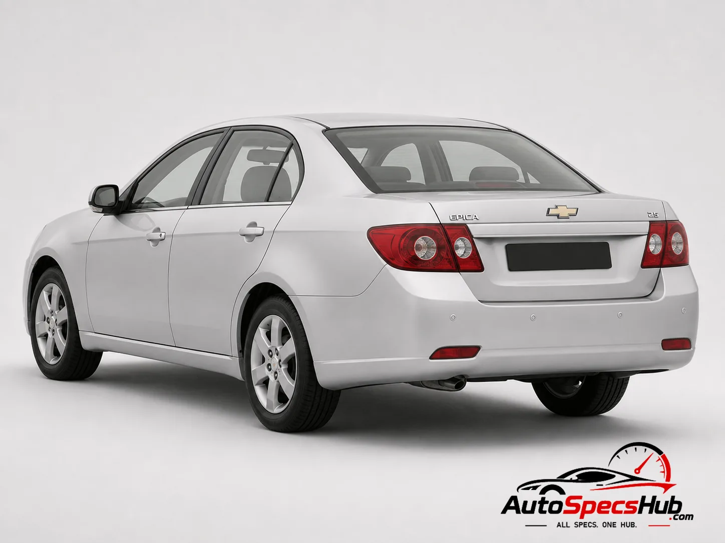2006 Chevrolet Epica 2.0 rear three-quarter view