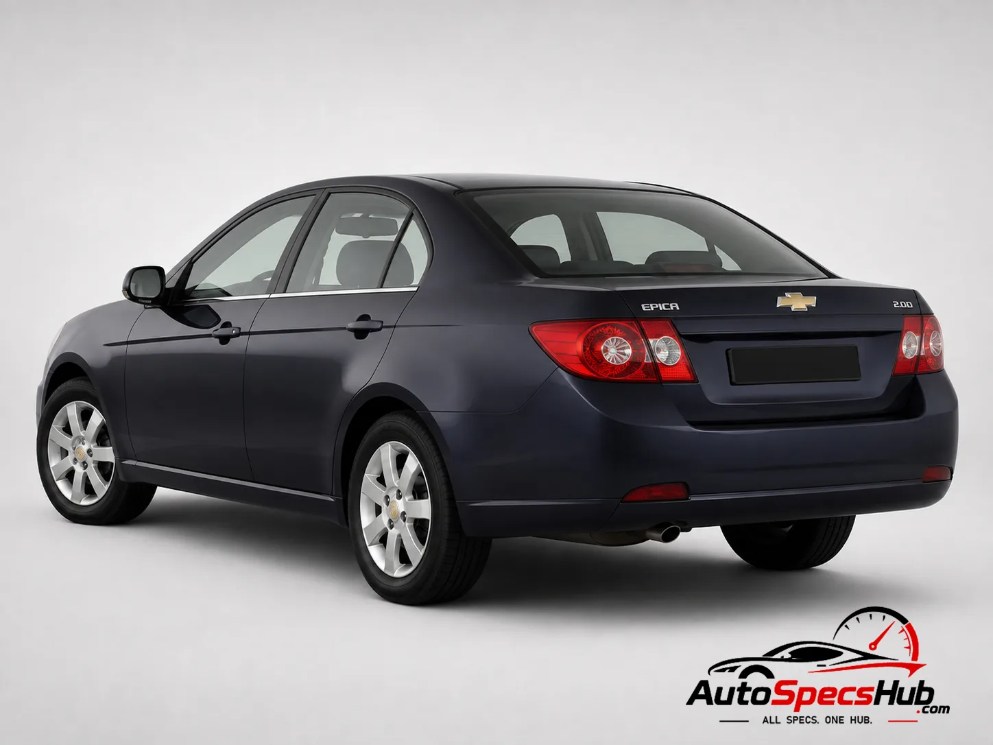 2007 Chevrolet Epica 2.0 Diesel rear three-quarter view