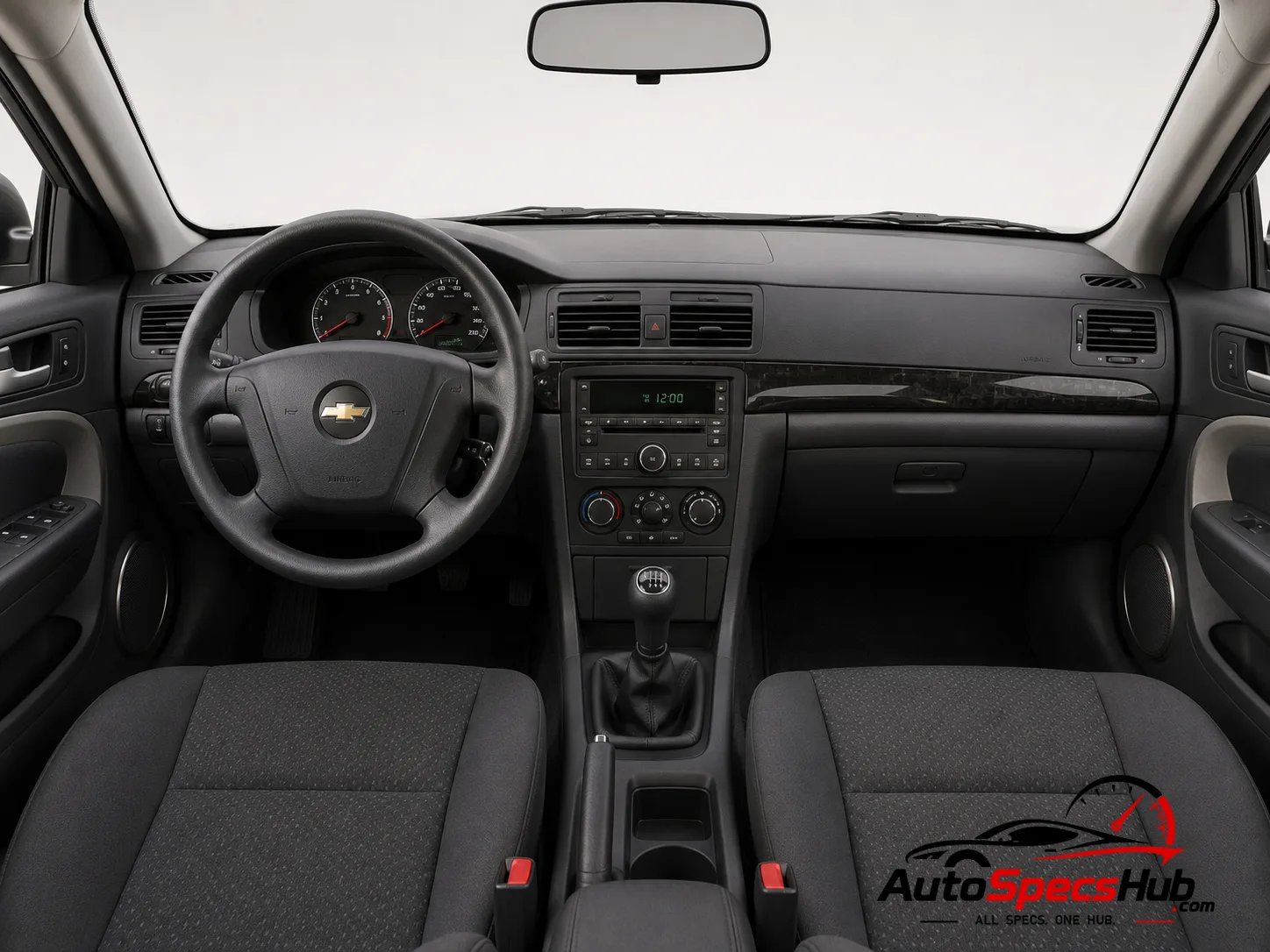 2007 Chevrolet Epica 2.0 Diesel interior dashboard and front cabin