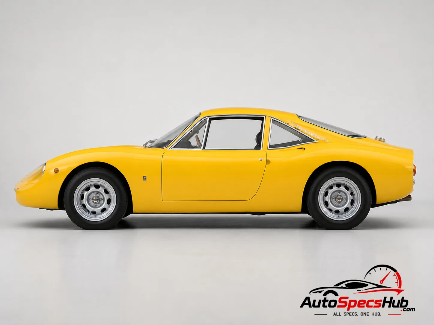 1964 De Tomaso Vallelunga side profile