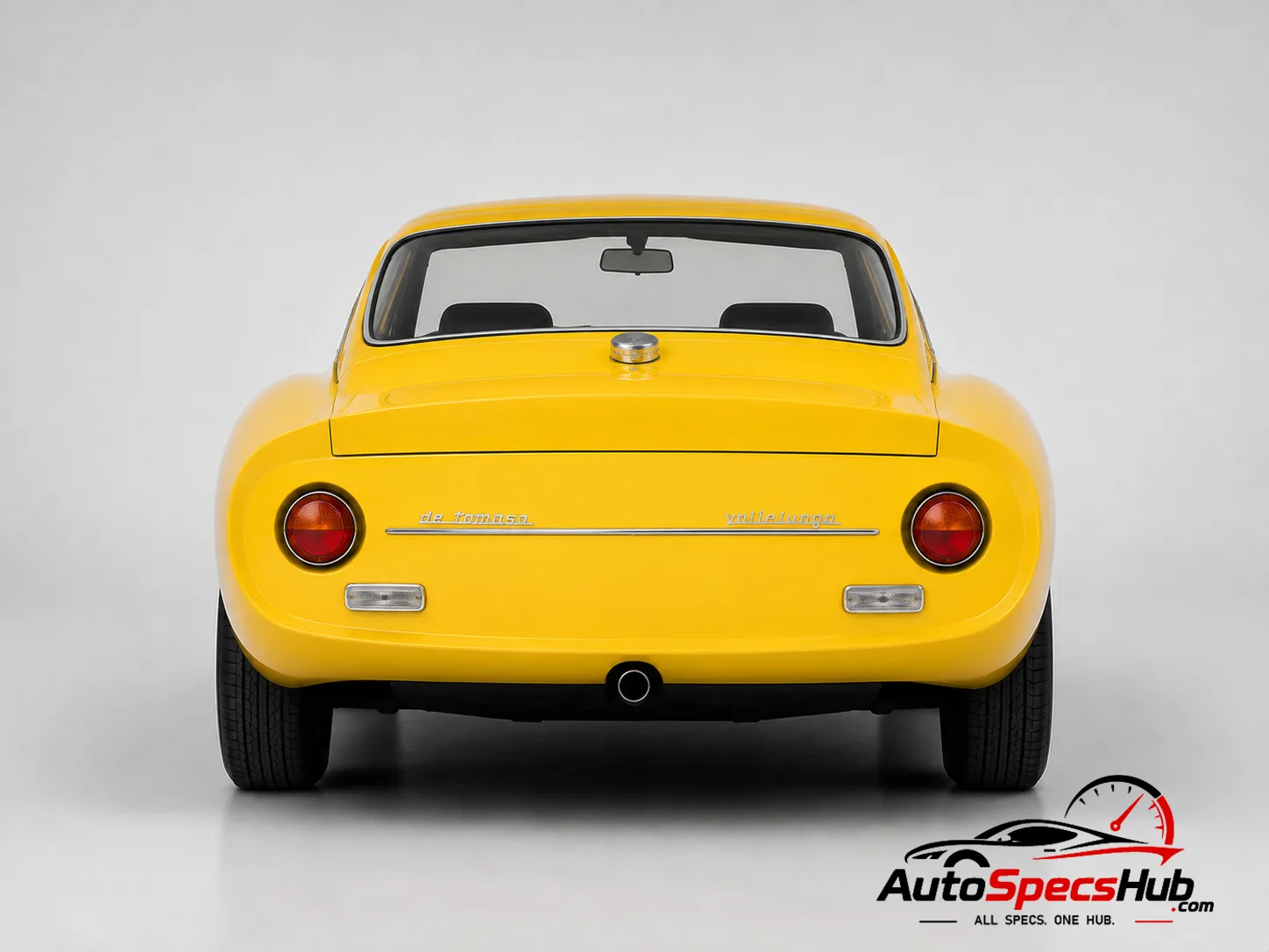 1964 De Tomaso Vallelunga rear view