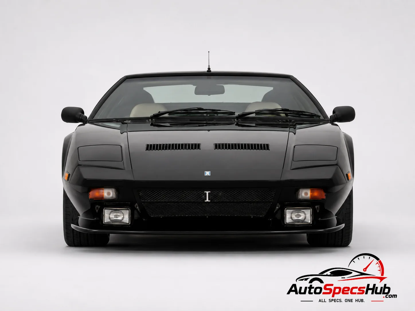 1980 De Tomaso Pantera GT5 front view