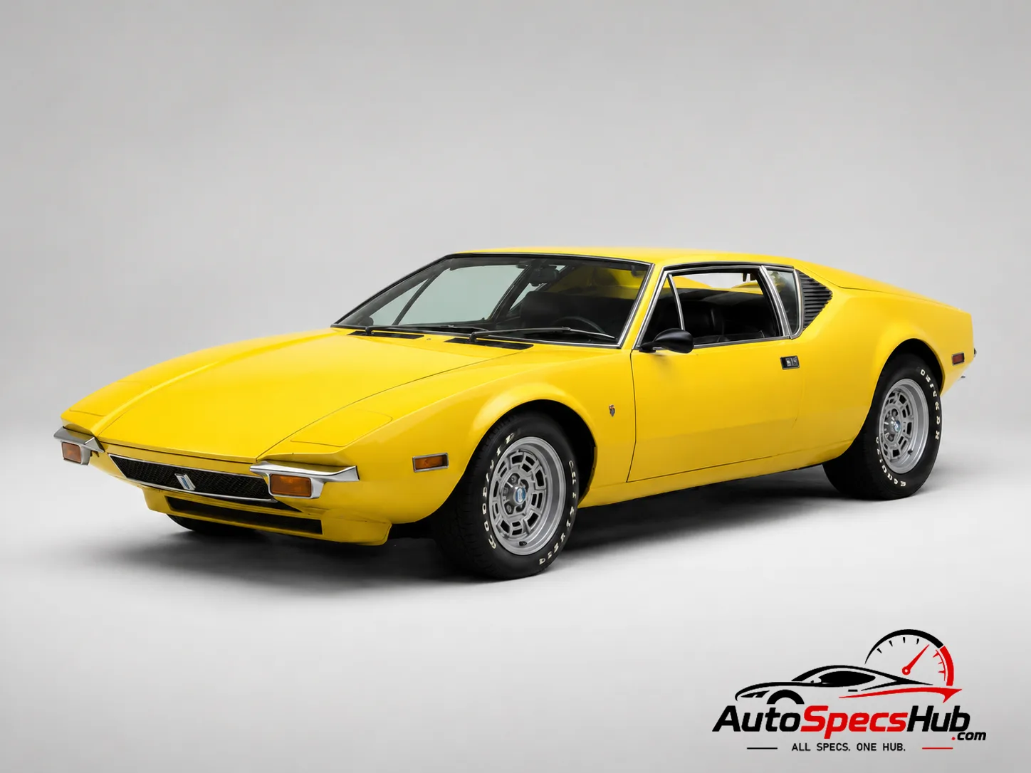 1972 De Tomaso Pantera L front three-quarter view
