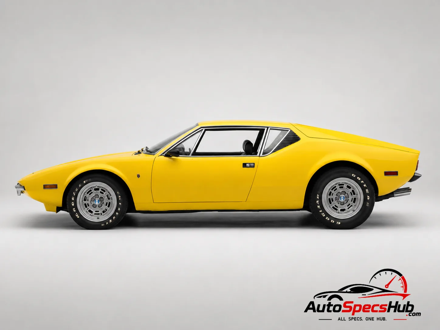 1972 De Tomaso Pantera L side profile