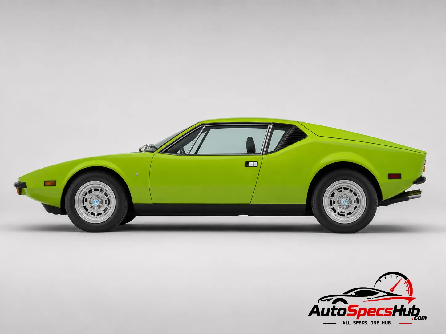 1971 De Tomaso Pantera side profile