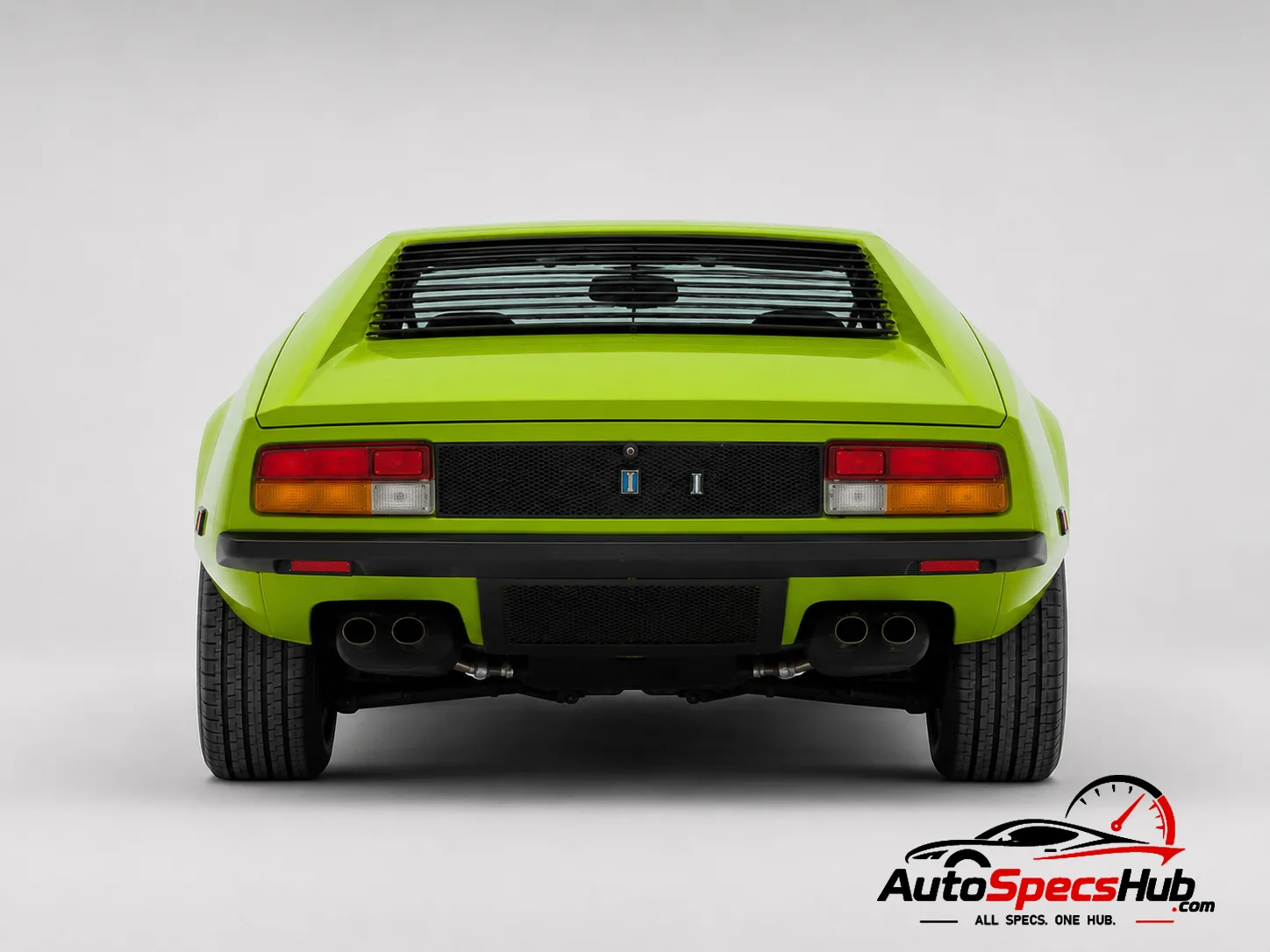 1971 De Tomaso Pantera rear view