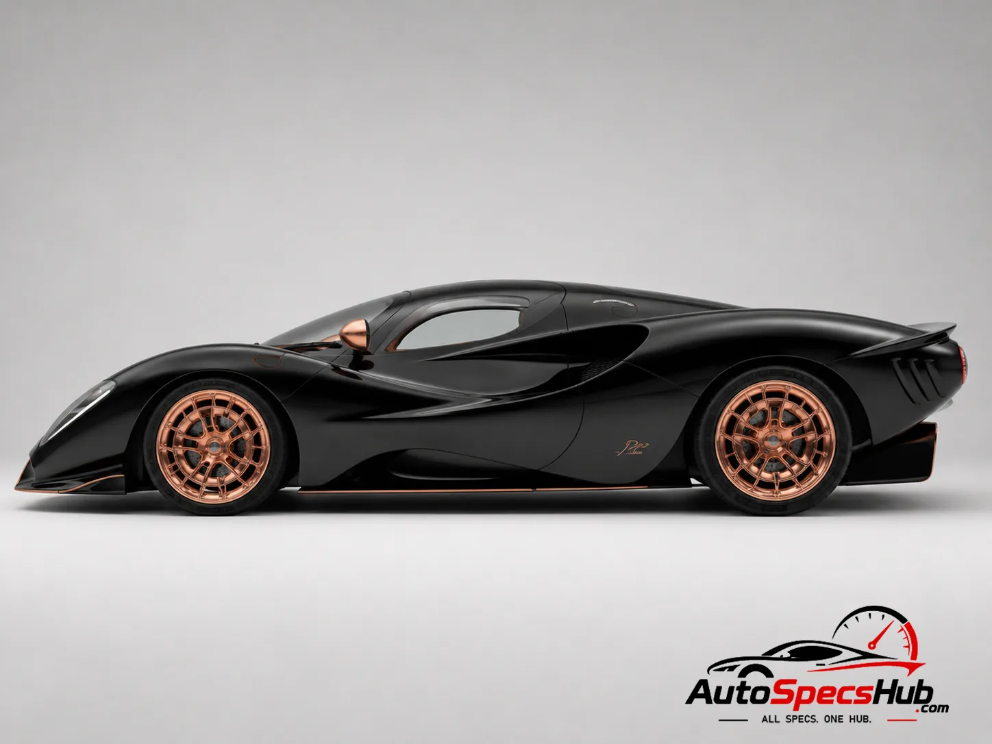 2026 De Tomaso P72 side profile