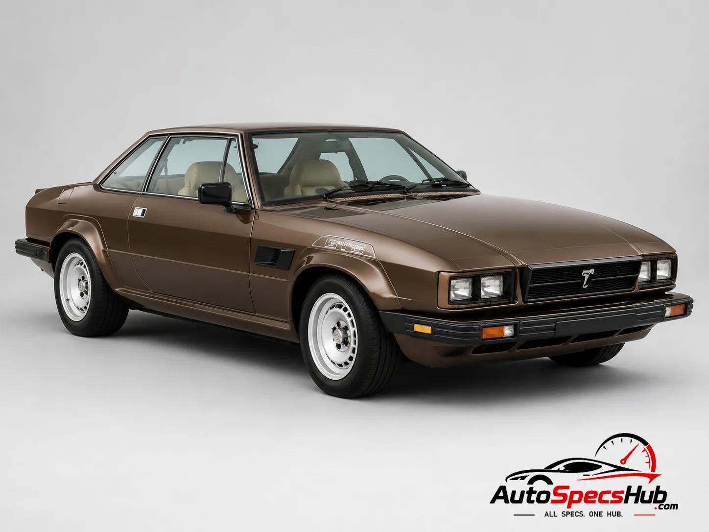 1983 De Tomaso Longchamp GTS/E front three-quarter view