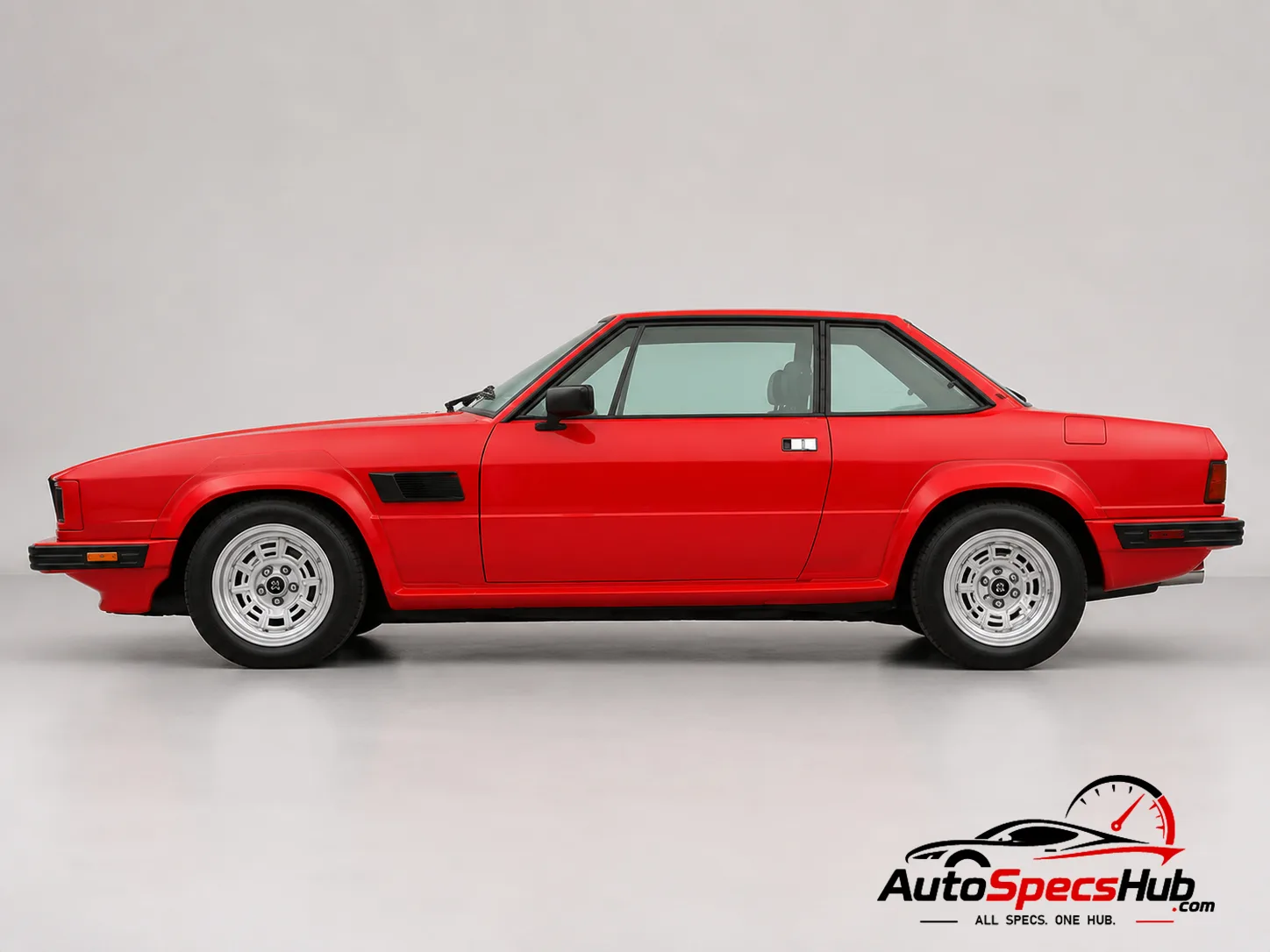 1980 De Tomaso Longchamp GTS side profile