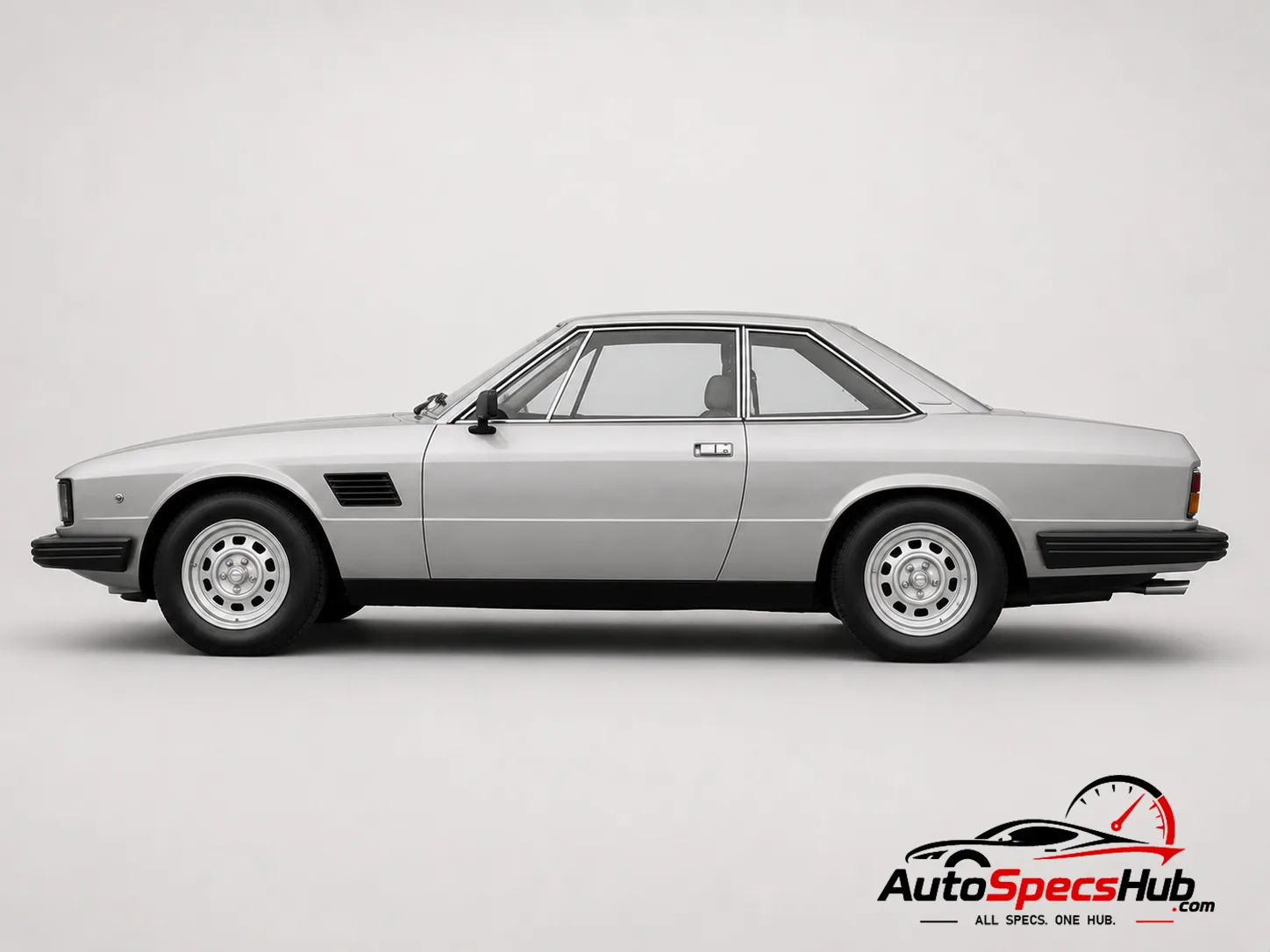1980 De Tomaso Longchamp side profile