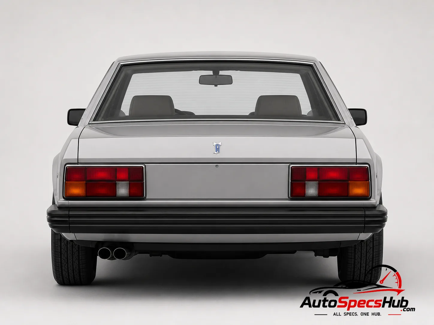 1980 De Tomaso Longchamp rear view