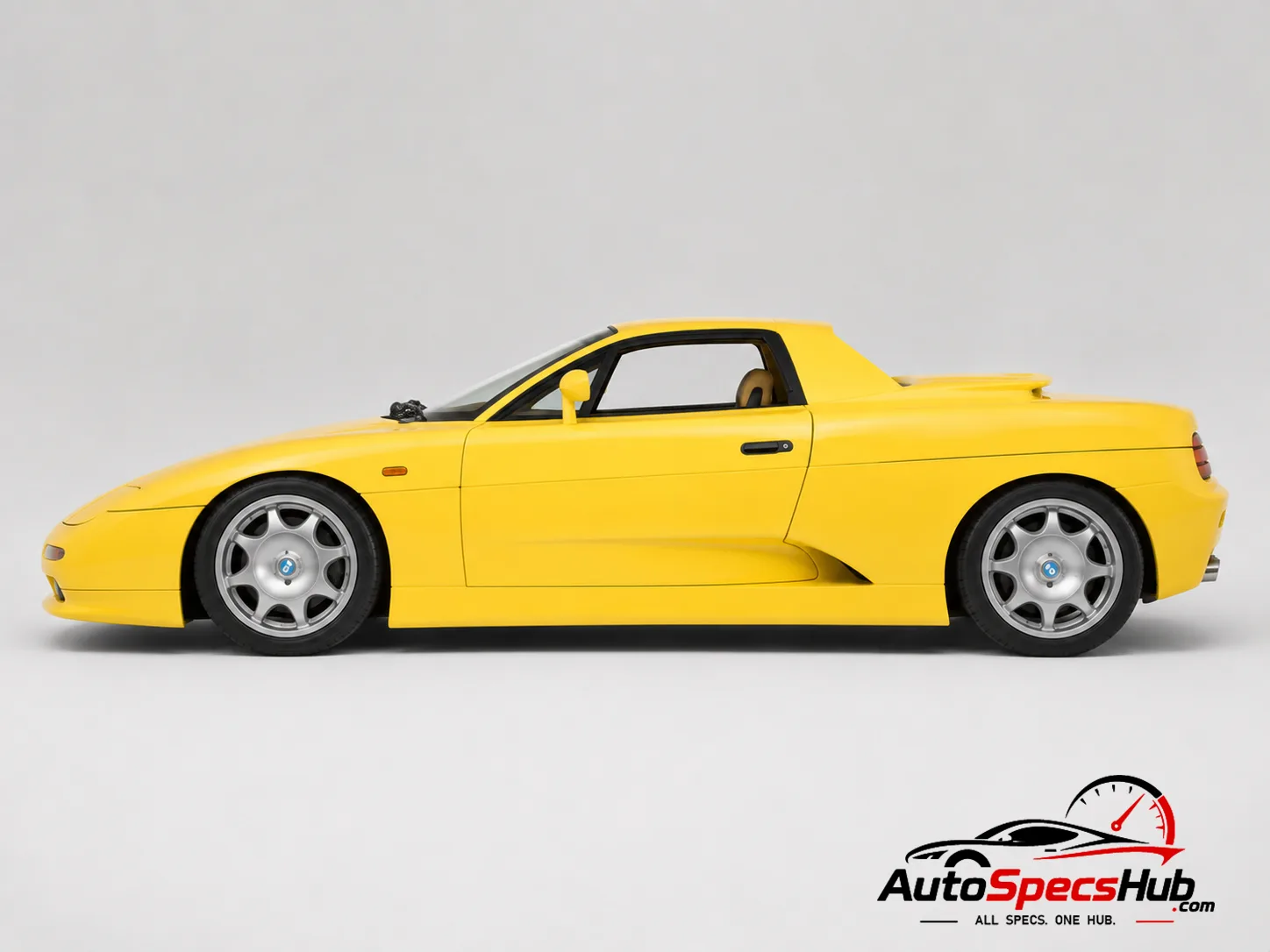 1994 De Tomaso Guarà Coupé side profile