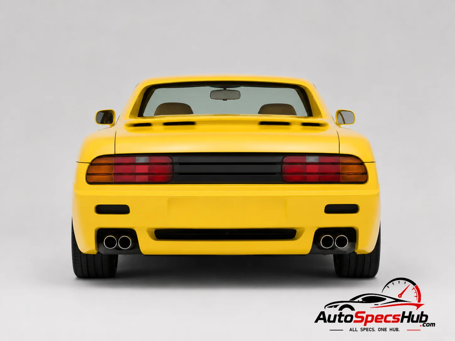 1994 De Tomaso Guarà Coupé rear view