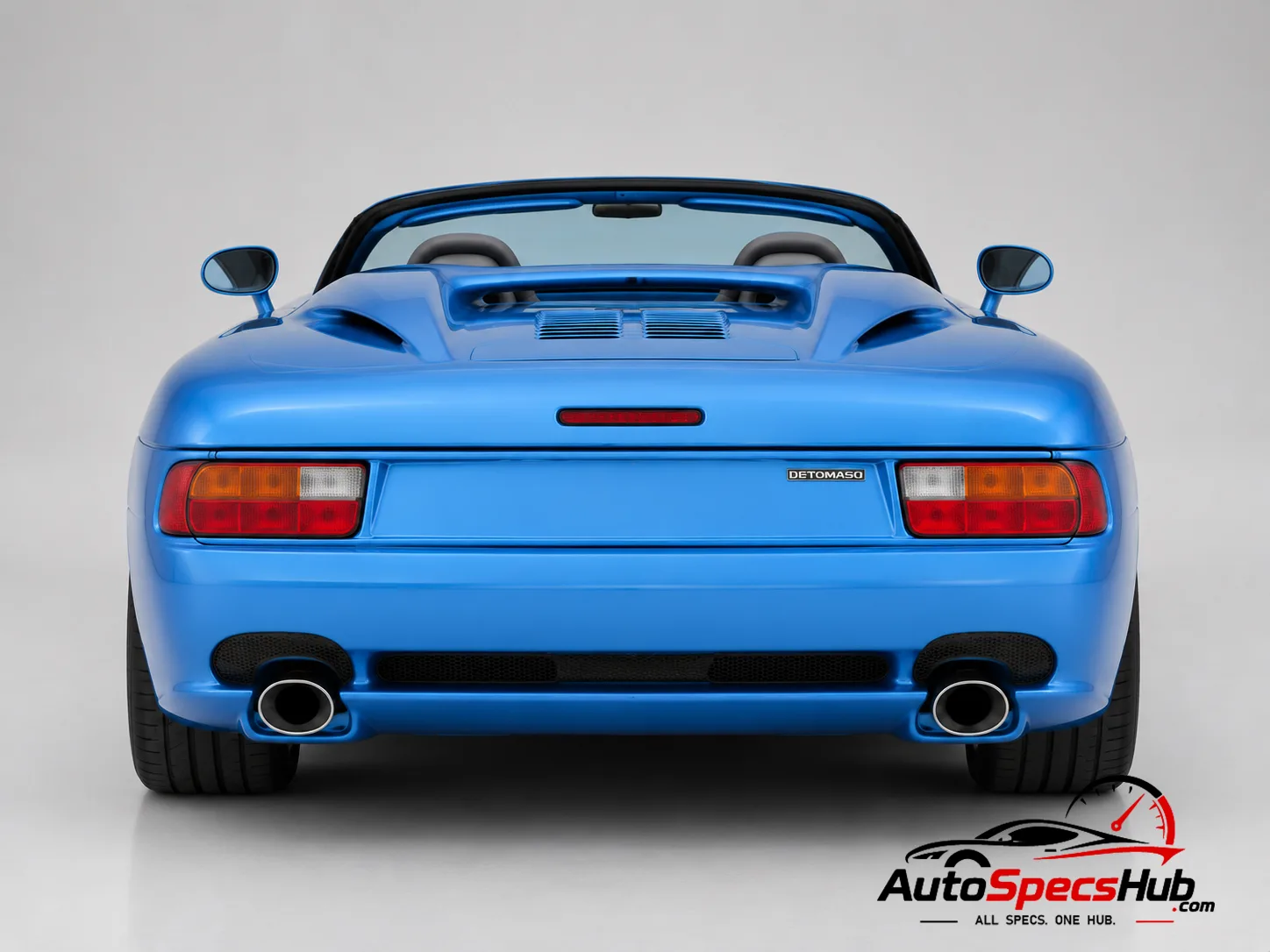 1994 De Tomaso Guarà Barchetta rear view