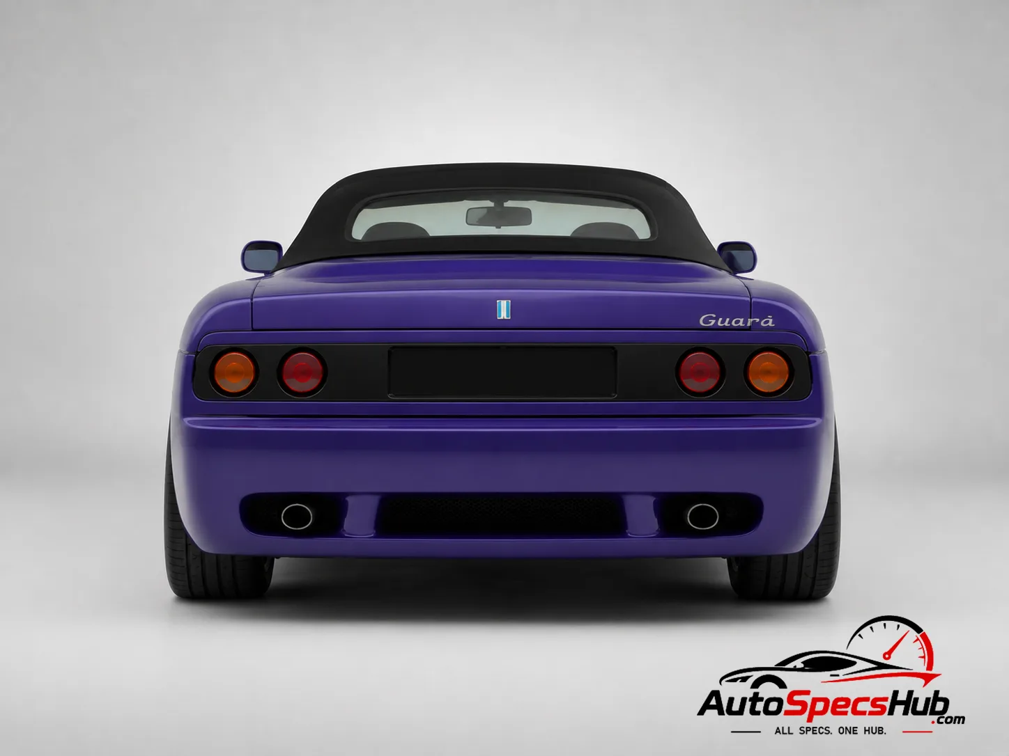 1994 De Tomaso Guarà Spyder rear view