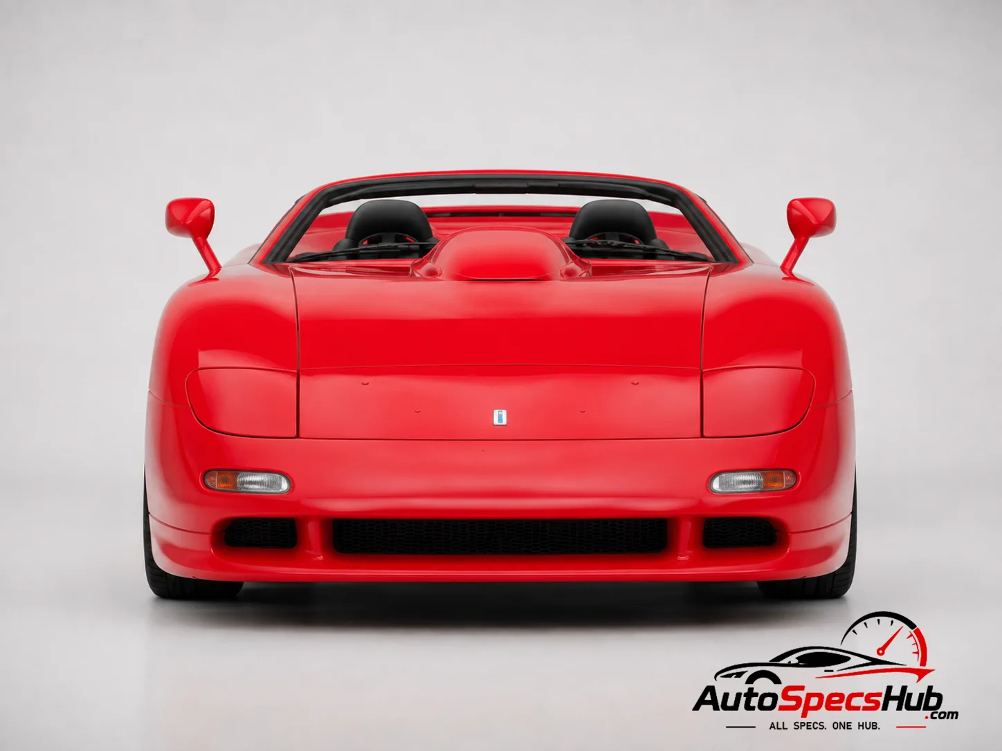 1998 De Tomaso Guarà Barchetta front view