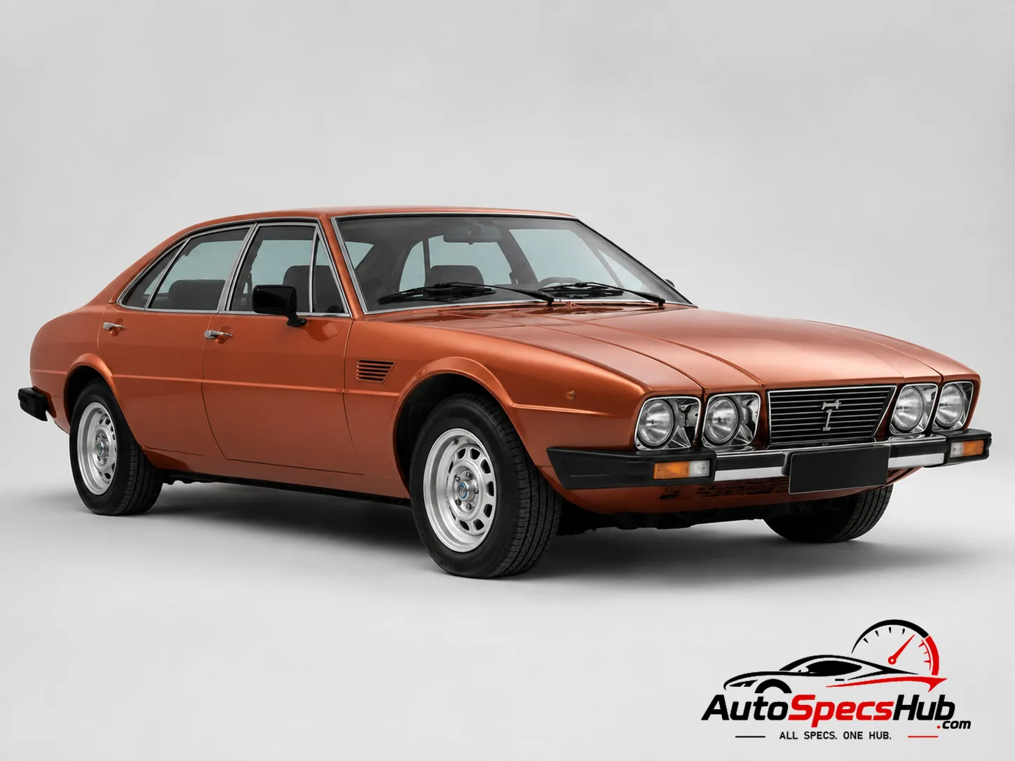 1971 De Tomaso Deauville front three-quarter view