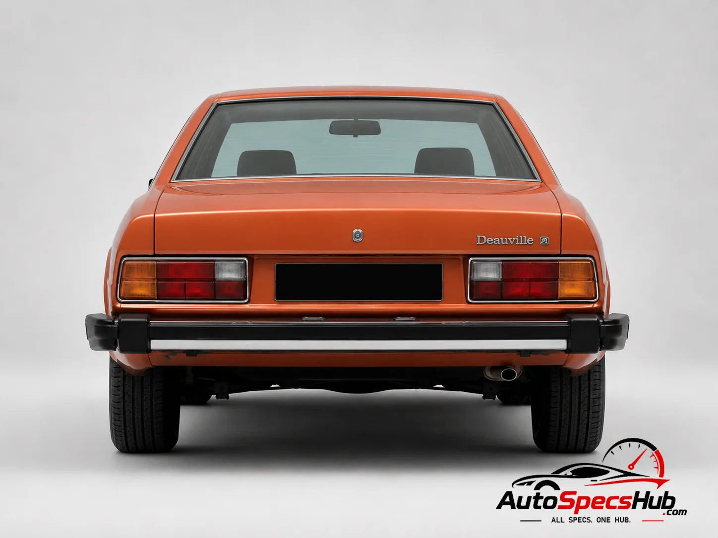 1971 De Tomaso Deauville rear view