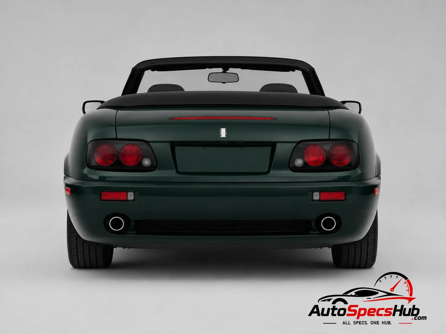 1996 De Tomaso Biguà rear view